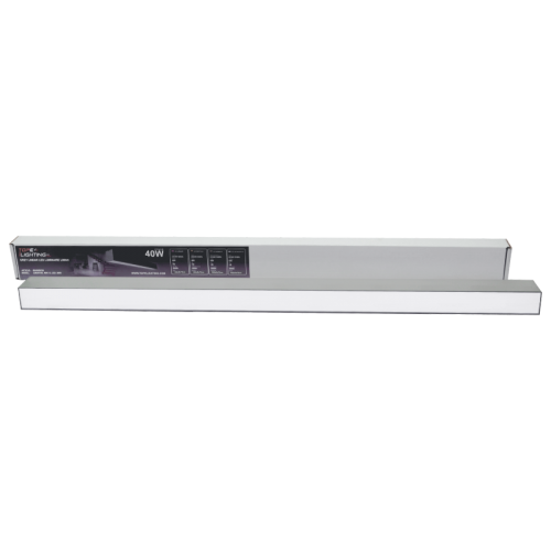 40W grey linear LED luminaire LIMAN100